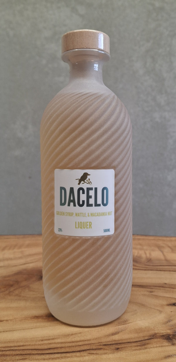 Golden syrup, wattle seed, macadamia nut liqueur.